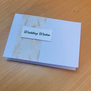 Wedding Guest Card, Bridal Shower, Engagement Party, Bride and Groom, Well Wish